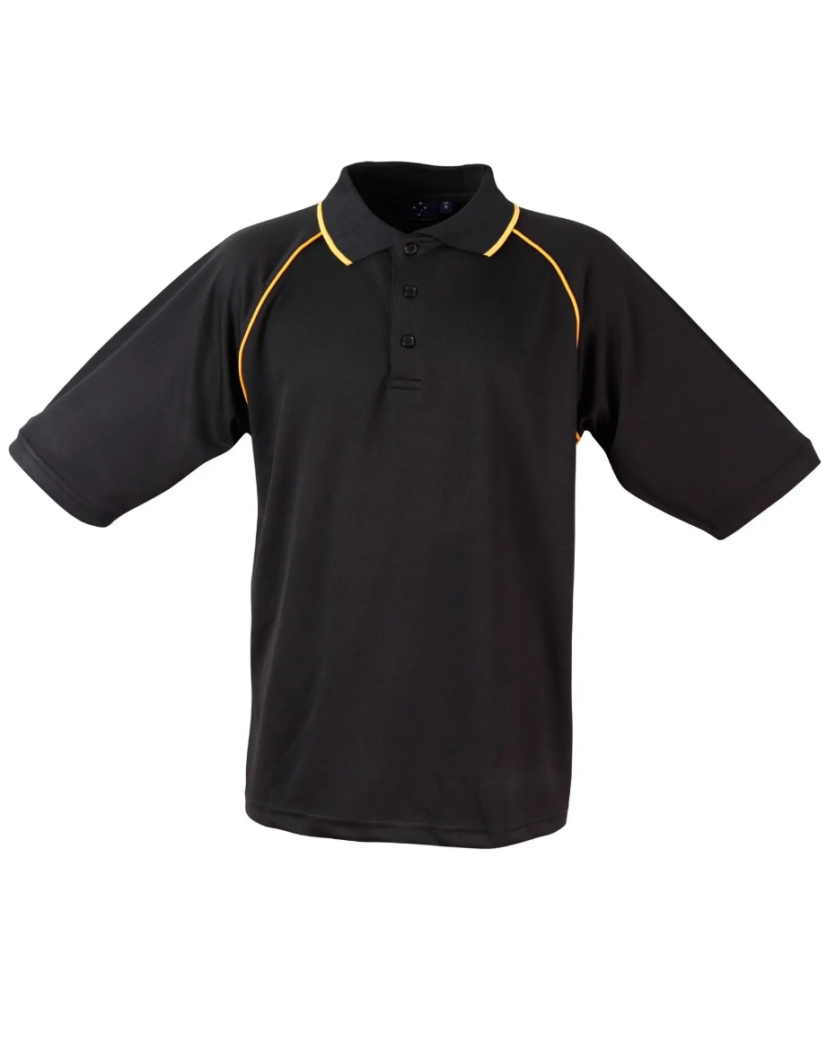 Picture of Winning Spirit, Mens Cooldry Raglan S/S Polo